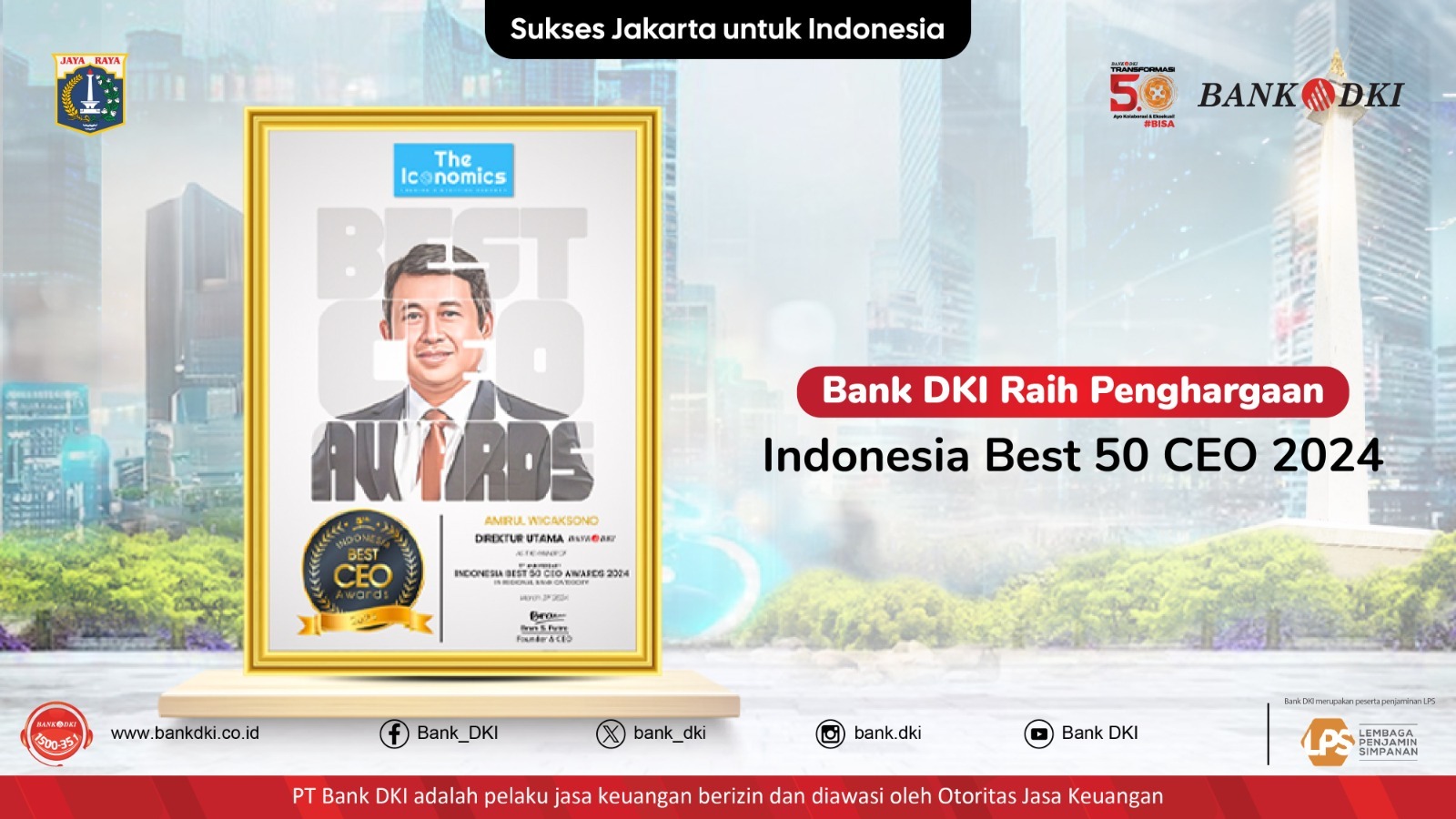 Bank DKI Perluas Aksebilitas Layanan Perbankan Berbasis Digital