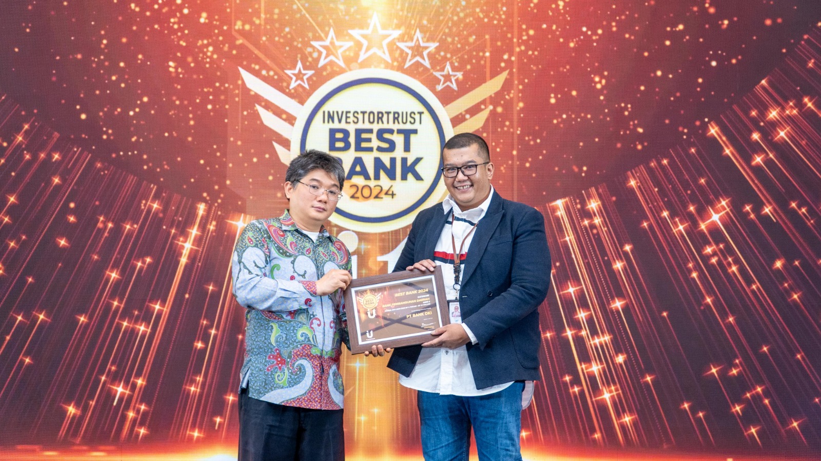 Bank DKI Raih Penghargaan Best Bank 2024